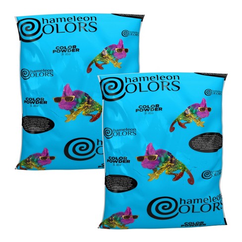 Chameleon Colors Blue Gender Reveal Powder - Easy-open Bags Of Blue Color  Chalk Powder - 2 Pack Of 5 Lb Bags : Target