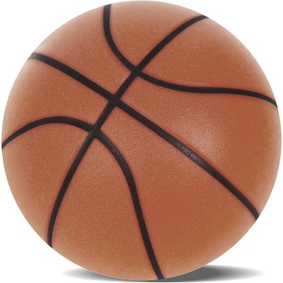KUYOTQ High-density soft foam silent basketball indoor dribbling, silent basketball size 7/24 cm, suitable for children boys and girls.
