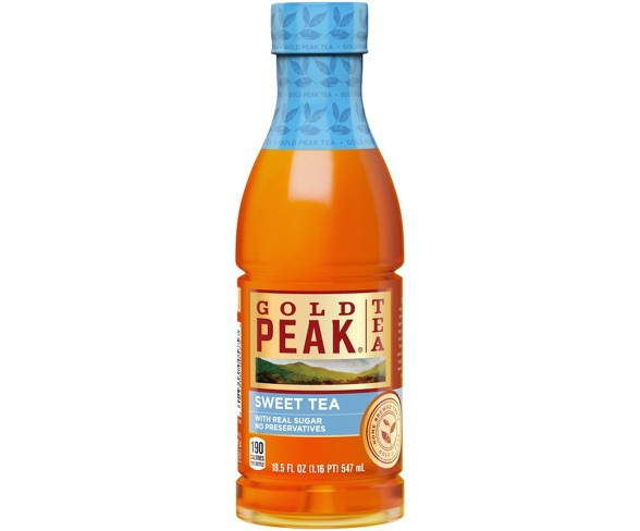 Gold Peak Sweetened Iced Tea - 18.5 fl oz Bottle