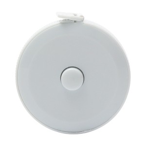 Unique Bargains Pcs Measure Tape Plastic Push-Button Tape Measure Navy & Sun Design +/-5% Accuracy Plastic 1.97"x1.97"x0.71" 1 Pcs - 1 of 3