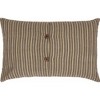 Sawyer Mill Charcoal Farmhouse Pillow 14x22 VHC Brands - 2 of 4