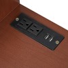KTMBDW Vanity Desk with Power Outlet, Makeup Table with Drawers & Cabinet,Storage Stool,Dressing Table for Bedroom - 4 of 4