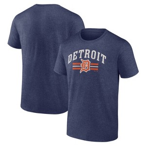 MLB Detroit Tigers Men's Bi-Blend Short Sleeve T-Shirt - 1 of 3