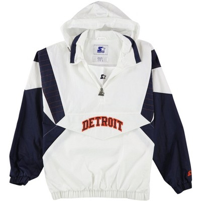 STARTER Mens Detroit Tigers Anorak Jacket