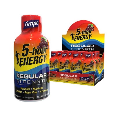 5 Hour Energy Shot - Grape - 12ct