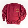 Simply Sage Market Embroidered Let It Snow Bold Cursive Sweatshirt - 2 of 4