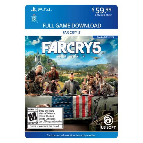 Far Cry 5 Playstation 4 Digital Target