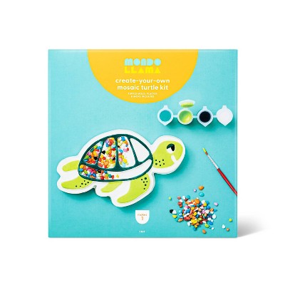 Create-Your-Own Mosaic Turtle Kit - Mondo Llama™