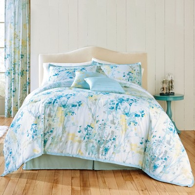 BrylaneHome Funky Floral 6 Piece Comforter Set