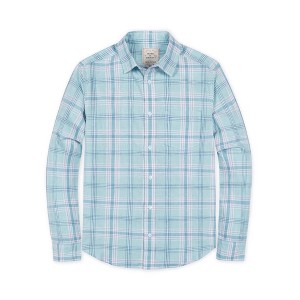 Hope & Henry Mens' Linen Long Sleeve Button Down Shirt - 1 of 4