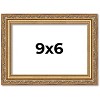 PosterPalooza | 9x6 Wood Antique Frame with UV Acrylic, 4 Finishes: Bronze, Gold, Silver, and Black - 2 of 4