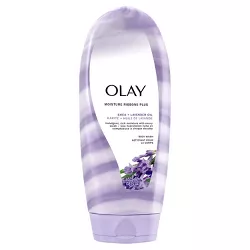 Olay Moisture Ribbons Plus Shea + Lavender Oil Body Wash - 18 fl oz