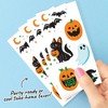 Big Dot of Happiness Jack-O'-Lantern Halloween - Kids Birthday Party Favor - Goodie Bag Filler - Halloween Temporary Tattoos - Set of 12 - 3 of 4