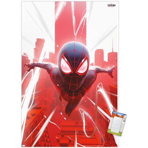 Trends International Marvel's Spider-man: Miles Morales - Falling ...