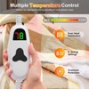 Inhand Wearable Heated Throw Blanket Shawl - 50"x60" Flannel Electric Robe Blanket Hoodie for Winter 5-Position Timer 10 Heating Levels - 4 of 4