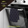 Briarwood Lane Everyday Hand Towel 26x18 Blue Geometric Hand Towel - 2 of 3