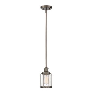 Designers Fountain Anson 1 - Light Pendant in  Satin Copper Bronze - 1 of 1