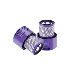 Nispira True HEPA Vacuum Filters Replacement for V10 Cyclone Series, V10 Animal, V10 Absolute, V10 Total Clean, SV12, Compare to Part#969082-01, 2 Pk - 1 of 4