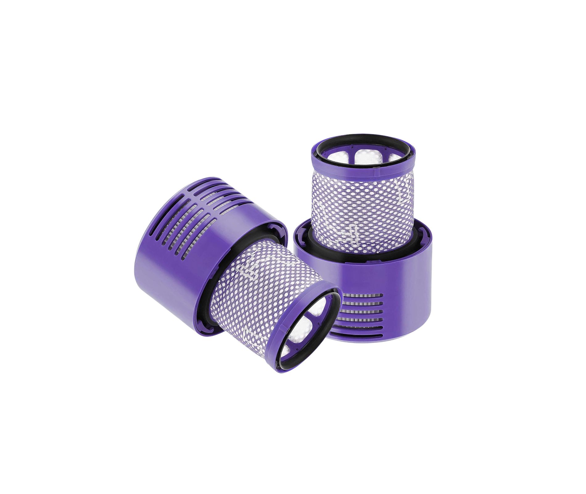 Nispira True HEPA Vacuum Filters Replacement for V10 Cyclone Series, V10 Animal, V10 Absolute, V10 Total Clean, SV12, Compare to Part#969082-01, 2 Pk