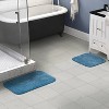 2pc Traditional Washable Nylon Bath Rug Set - Garland - 2 of 4