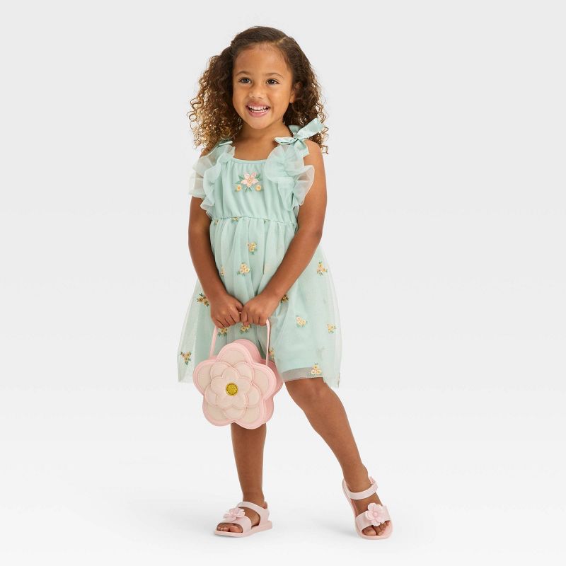 Toddler Girls' Audrey Camille Tutu Dress - Mint Green, 3 of 4