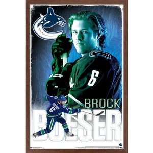 Trends International NHL Vancouver Canucks - Brock Boeser 18 Framed Wall Poster Prints - 1 of 4