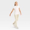 Girls' Short Sleeve Uniform Performance Polo Shirt - Cat & Jack™ - 3 of 3