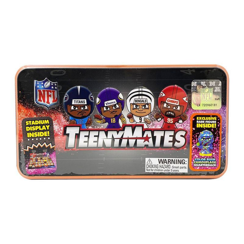 NFL Teenymates Football S12 Collector Tin, 1 of 4