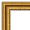 34" x 28" Non-Beveled Parlor Bathroom Wall Mirror Gold - Amanti Art - 3 of 4