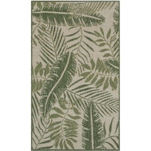 Nourison Garden Oasis Tropical Leaf Outdoor Rug - 1 of 4