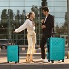 Sapphtopaz 3 Piece Hardshell Luggage Sets ABS Suitcase Luggage Carry On Suitcase, Double Spinner 8 Wheels, TSA Lock (20" 24" 28") - 3 of 4