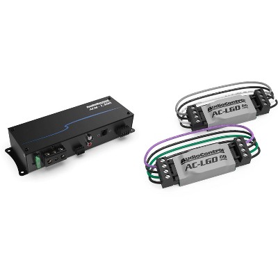 Audio Control ACM-1.300 Monoblock Micro Amplifier with Accubass with 1 Pair AudioControl AC-LGD 60 Load generating device
