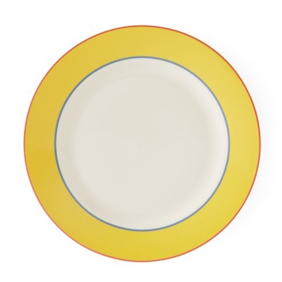 Kit Kemp by Spode Calypso 13" Serving Platter, Vibrant Colors, Porcelain, Dishwasher and Microwave Safe, Elegant Presentation