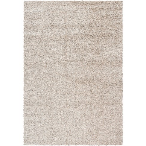 Shag Sg151 Power Loomed Area Rug - Beige - 8'x10' - Safavieh. : Target