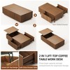 Gaoyangjiaju 51.1" Lift Top Coffee Table with Storage Density Board - 4 of 4