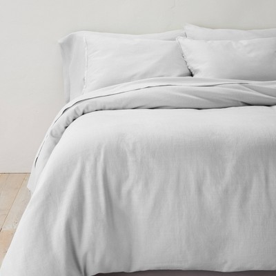 Heavyweight Linen Blend Duvet Cover & Pillow Sham Set - Casaluna™