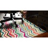 3'x4' Chevron 9 to 5 Desk Chair Mat - Bungalow Flooring - 2 of 4