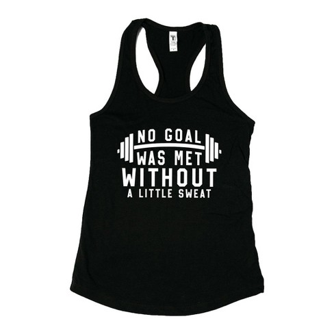 Simply Sage Market Women's Goal Met Sweat Racerback Tank - image 1 of 4