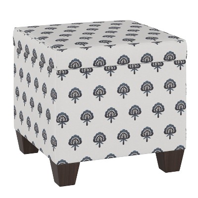 Fairland Storage Ottoman Clara Block Navy - Threshold™