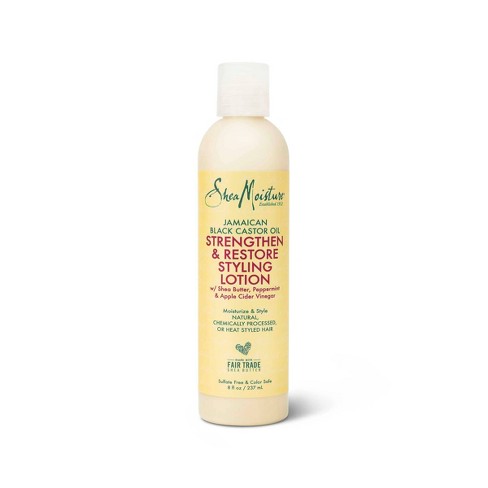 SheaMoisture Styling Lotion for Damaged Natural Hair Jamaican Black Castor  Oil - 8 fl oz