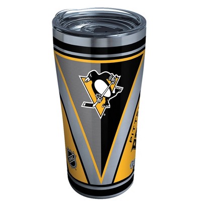 NHL Pittsburgh Penguins 20oz Power Skate Stainless Steel Tumbler with Lid