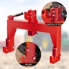 TROPOW 3 Point Quick Hitch,3000 lbs 3-Point Attachments with 2"Receiver Hitch,Adaptor to Category 1 and 2 Tractors,28" Between Lower Arms,15"-18" - 3 of 4