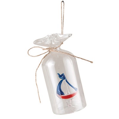 Gallerie II Ship In A Bottle Christmas Xmas Ornament