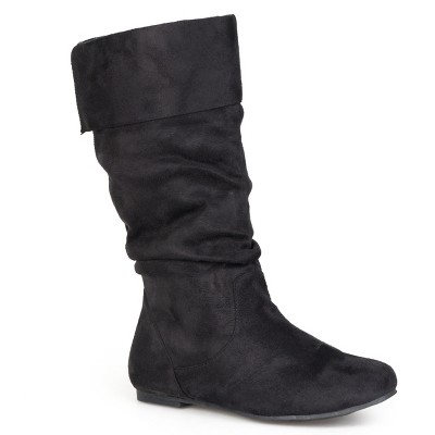 Journee Collection Womens Shelley-3 Round Toe Mid Calf Boots