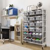 Seville Classics 4-Tier Steel Wire Shelving Unit, 36" W x 14" D x 56.25"H - 3 of 4