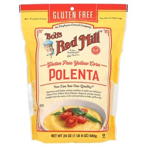 Bob's Red Mill, Polenta, Corn Grits, Gluten Free, 24 oz - 1 of 4