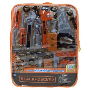 Jakks Black and Decker Play and Go Tools 23pc. Backpack - 1 of 4