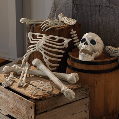 14/pack Plastic Skeleton Bone Props Halloween Dress Up Party Decoration 