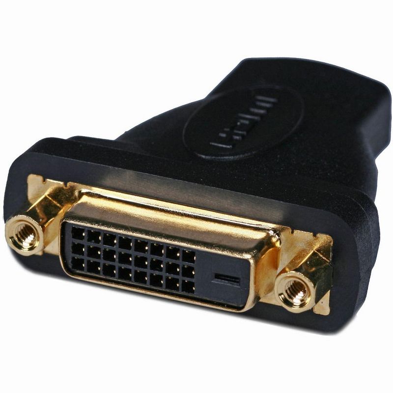 Monoprice HDMI Female to DVI-D Single Link Female Adapter, 24k Gold Contacts, 2 of 5