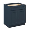 CASAINC 30 in. W x 24 in. D x 34.5 in. H Plywood Ready to AsseMatte Blackle Floor Base Kitchen Cabinet in Cyber Grey with Drawer - 2 of 4